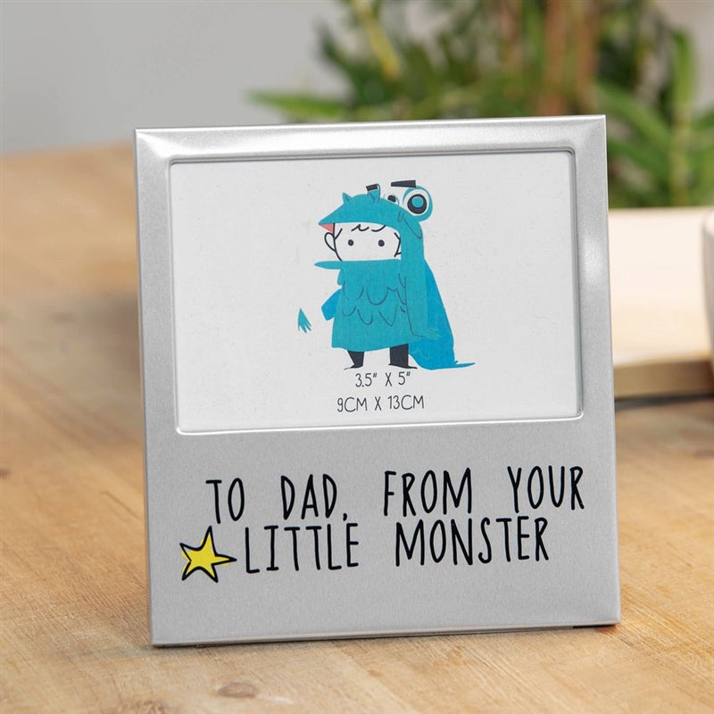 Aluminium Photo Frame - From Little Monster