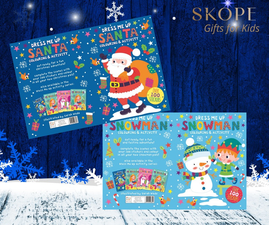 Dress Me Up Book - Snowman 28cm