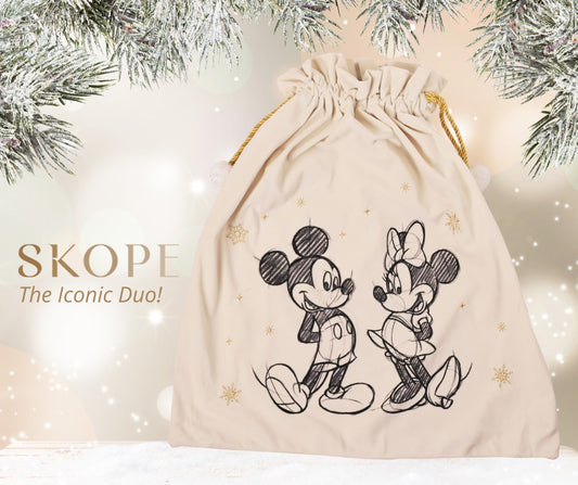 DISNEY MICKEY & MINNIE XMAS SACK