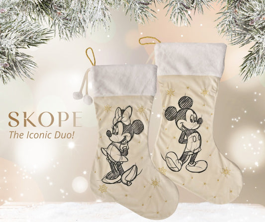 DISNEY MICKEY CHRISTMAS STOCKING 20"