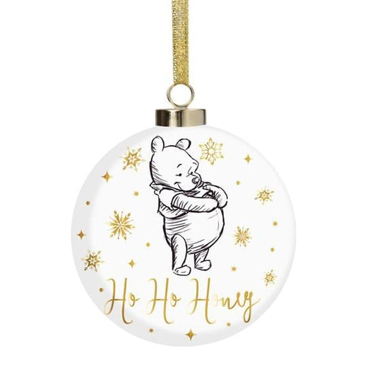 DISNEY CLASSIC COLLECTABLES LUXURY CERAMIC BAUBLE - POOH