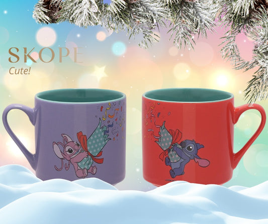 DISNEY STITCH SET OF 2 MUGS