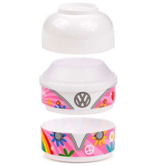 Volkswagen Round Stacked Bento Lunch Box