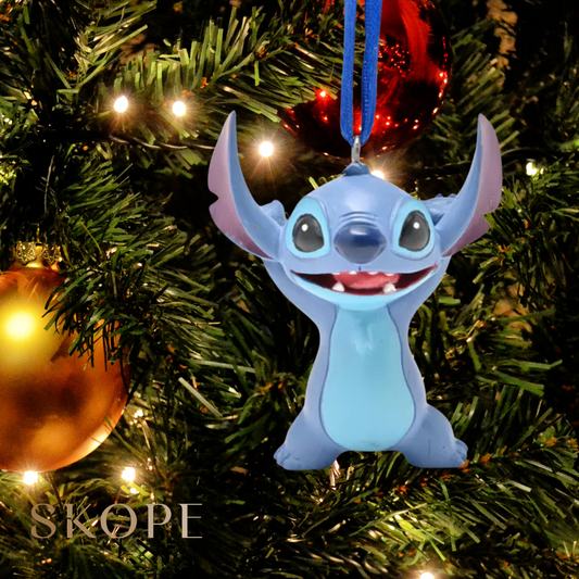 DISNEY RESIN HANGING DECORATION - STITCH