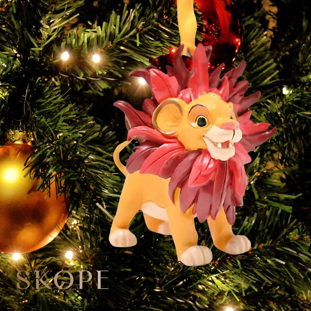 DISNEY RESIN HANGING DECORATION - SIMBA