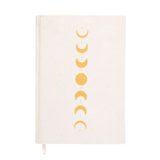 MOON PHASE VELVET A5 NOTEBOOK