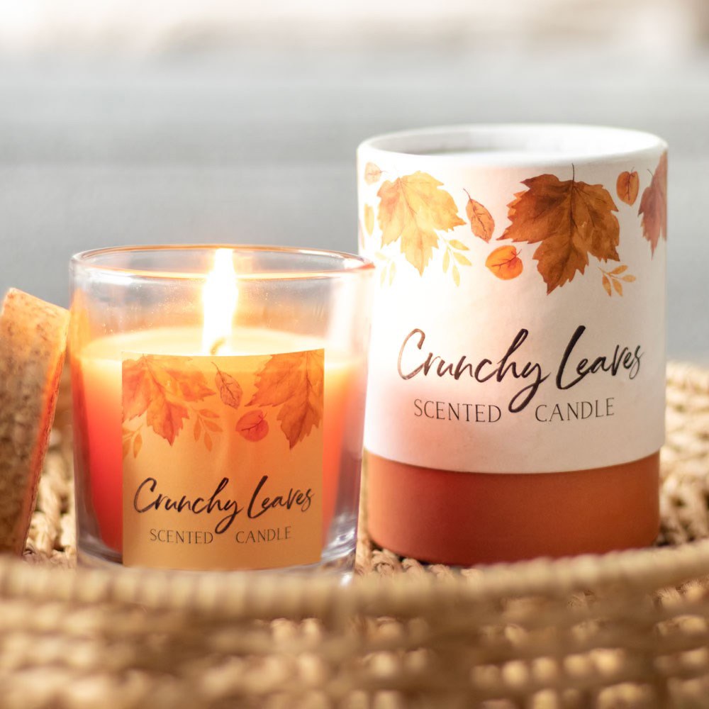 Scented Candle - Crunchy Leaves