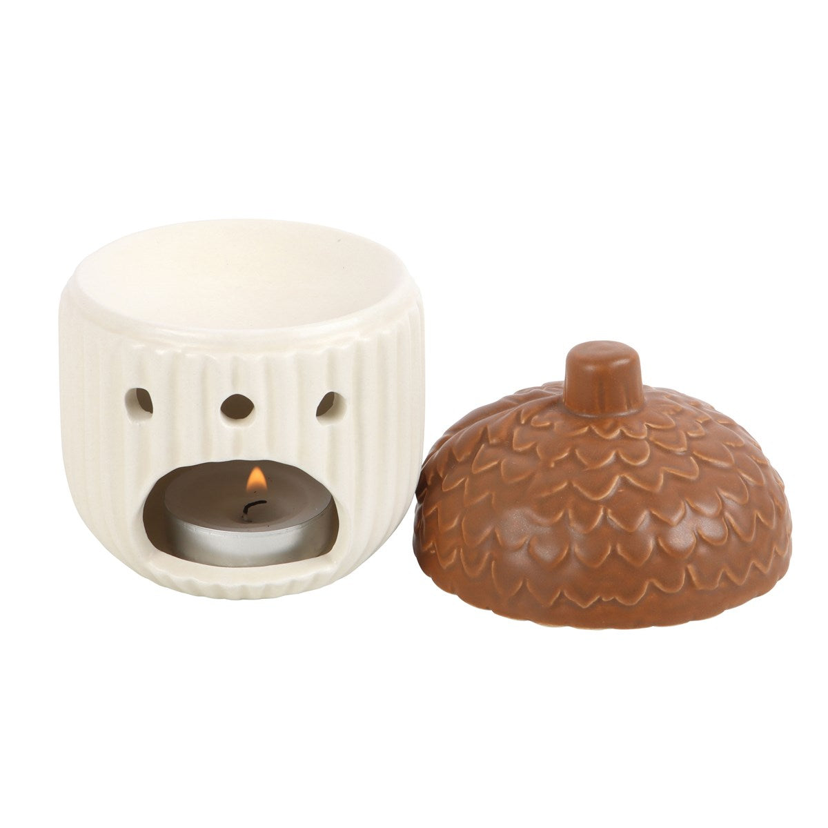 AUTUMN ACORN OIL BURNER