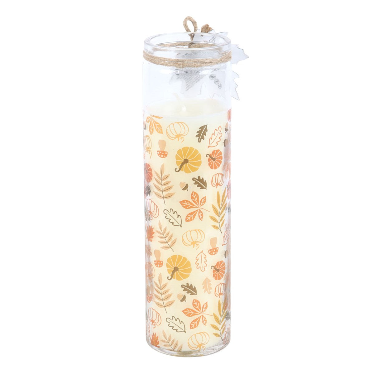 AUTUMN LEAVES PUMPKIN SPICE TUBE CANDLE