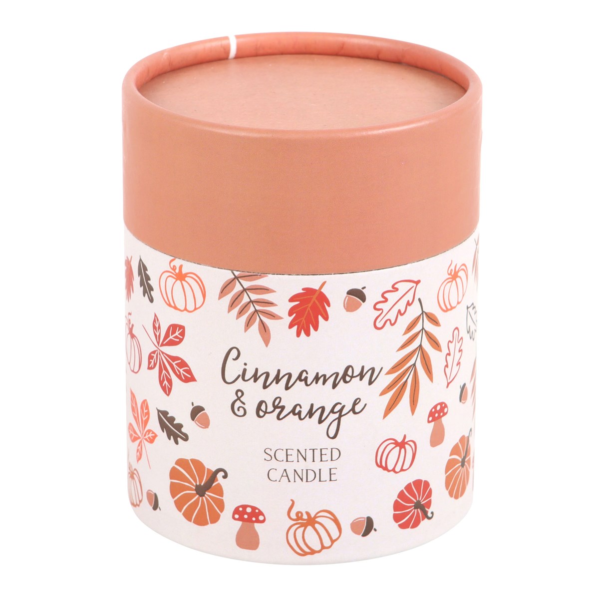 AUTUMN LEAVES CINNAMON & ORANGE CANDLE