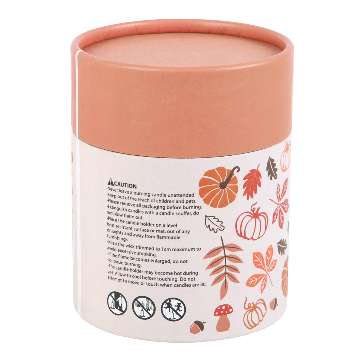 AUTUMN LEAVES CINNAMON & ORANGE CANDLE