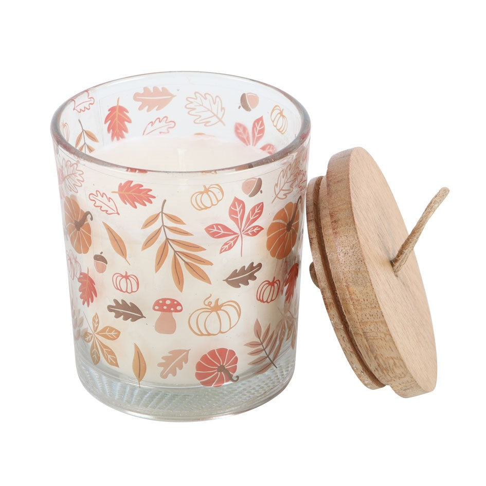 AUTUMN LEAVES WARM VANILLA CANDLE