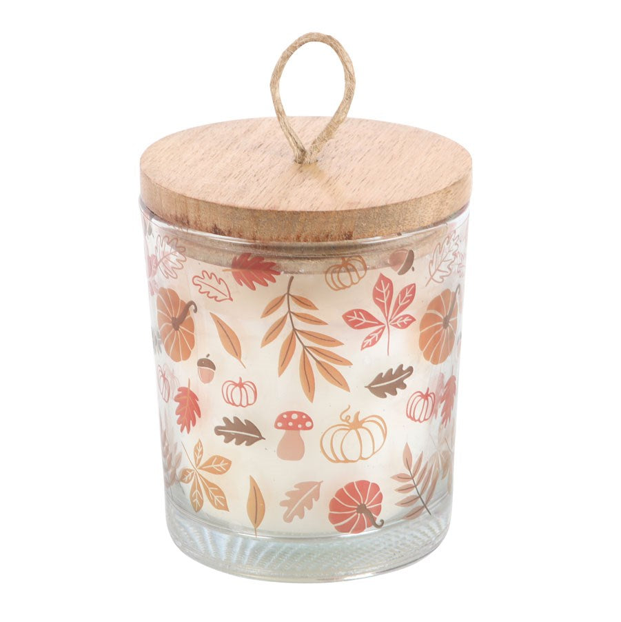 AUTUMN LEAVES WARM VANILLA CANDLE