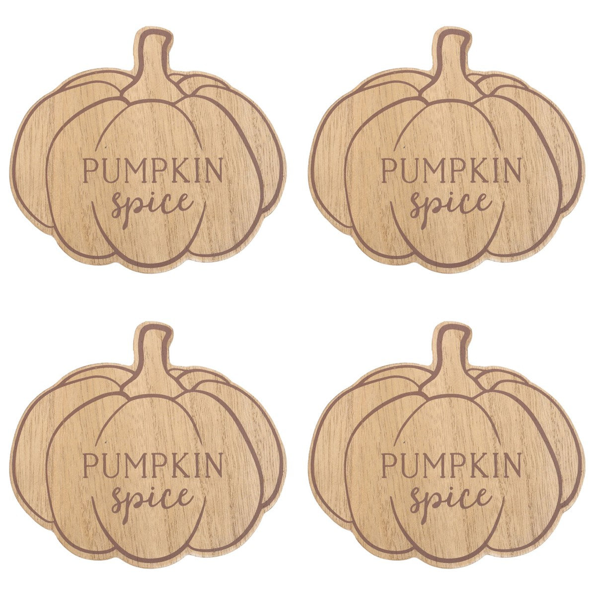 PUMPKIN SPICE COASTER SET