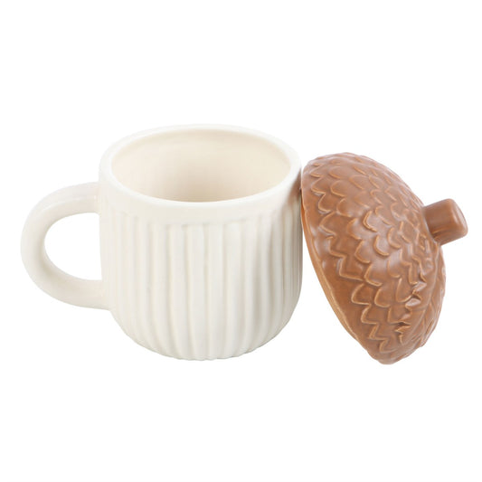 AUTUMN ACORN SHAPED MUG