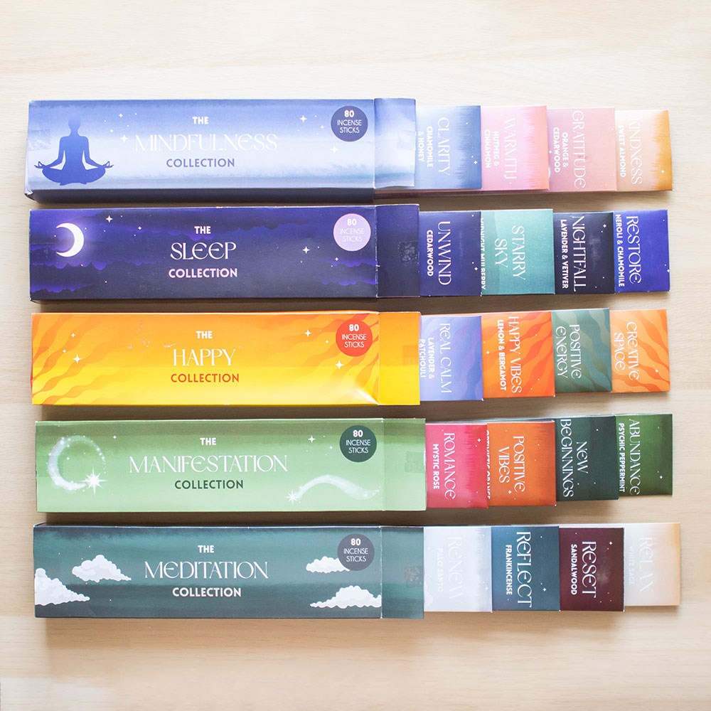 THE HAPPY COLLECTION INCENSE STICK SET