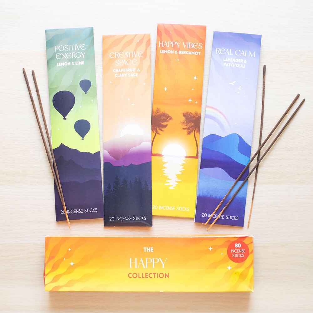 THE HAPPY COLLECTION INCENSE STICK SET