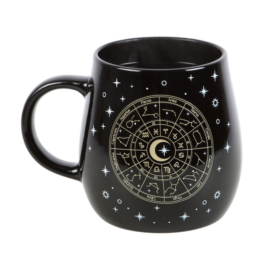 ASTROLOGY WHEEL HEAT CHANGE MUG