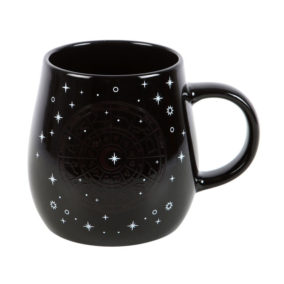 ASTROLOGY WHEEL HEAT CHANGE MUG