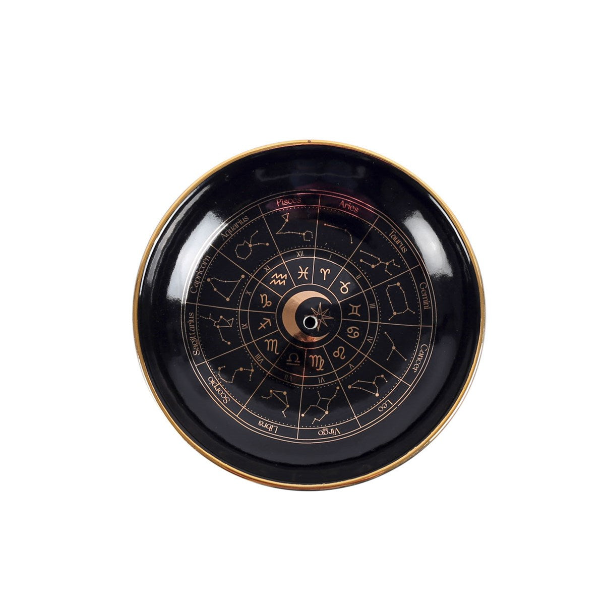 ASTROLOGY WHEEL INCENSE HOLDER