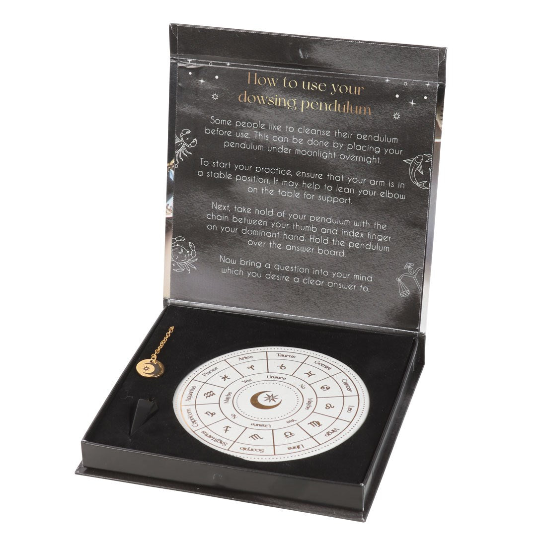 ASTROLOGY WHEEL PENDULUM DIVINATION KIT