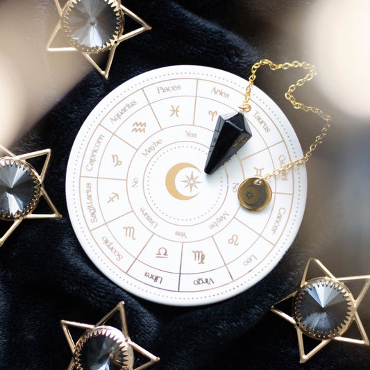 ASTROLOGY WHEEL PENDULUM DIVINATION KIT