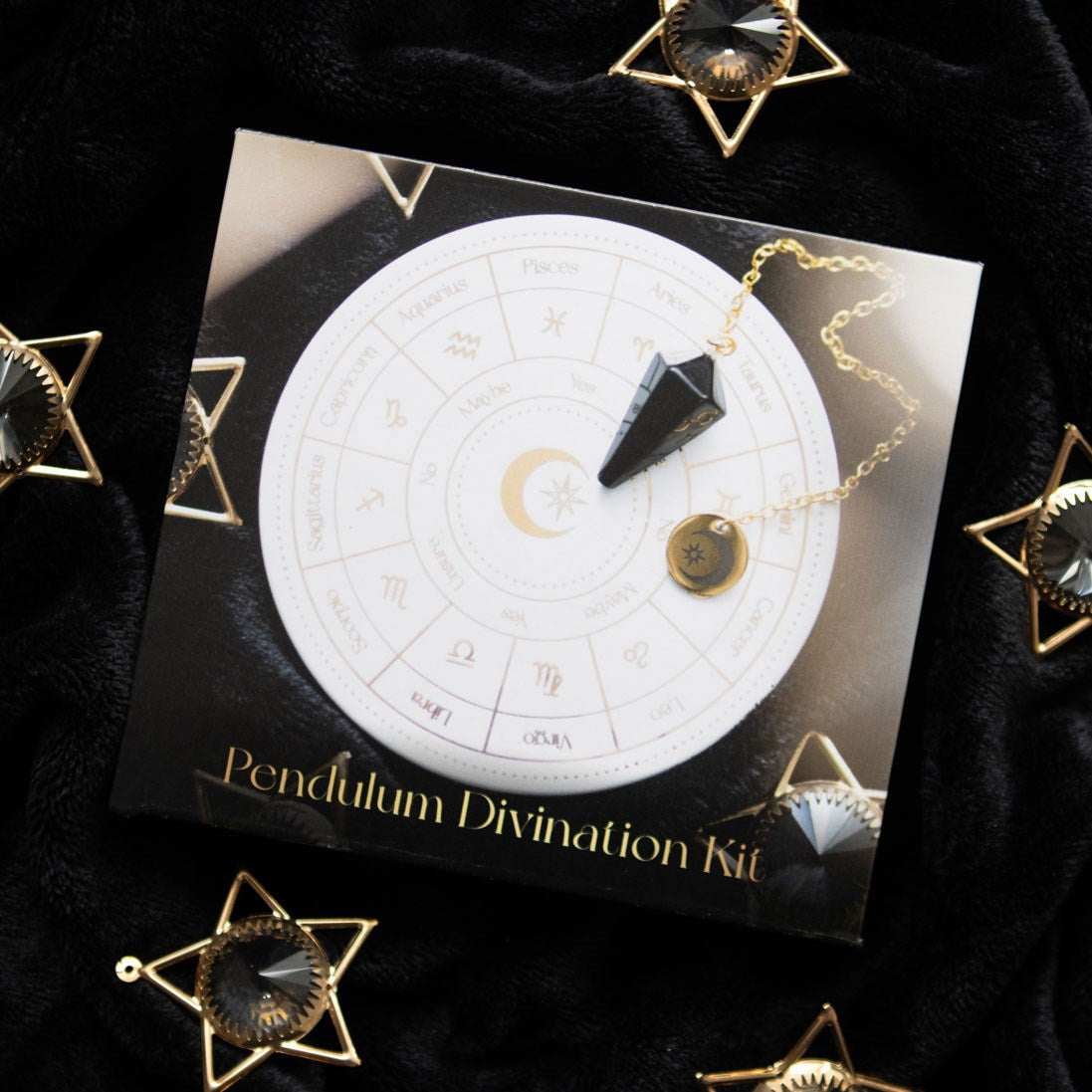 ASTROLOGY WHEEL PENDULUM DIVINATION KIT