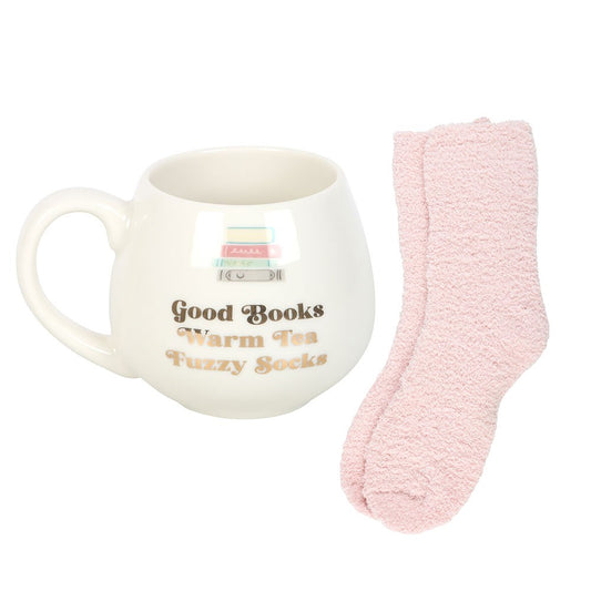 GOOD BOOKS MUG AND SOCKS SET