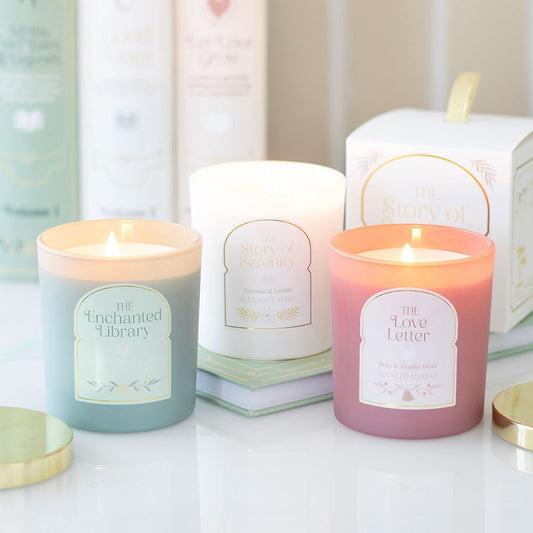 THE STORY OF SERENITY COCONUT & VANILLA CANDLE