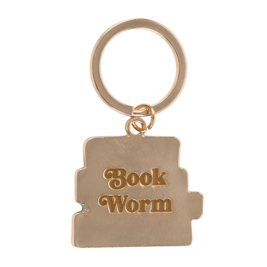 BOOK WORM KEYRING