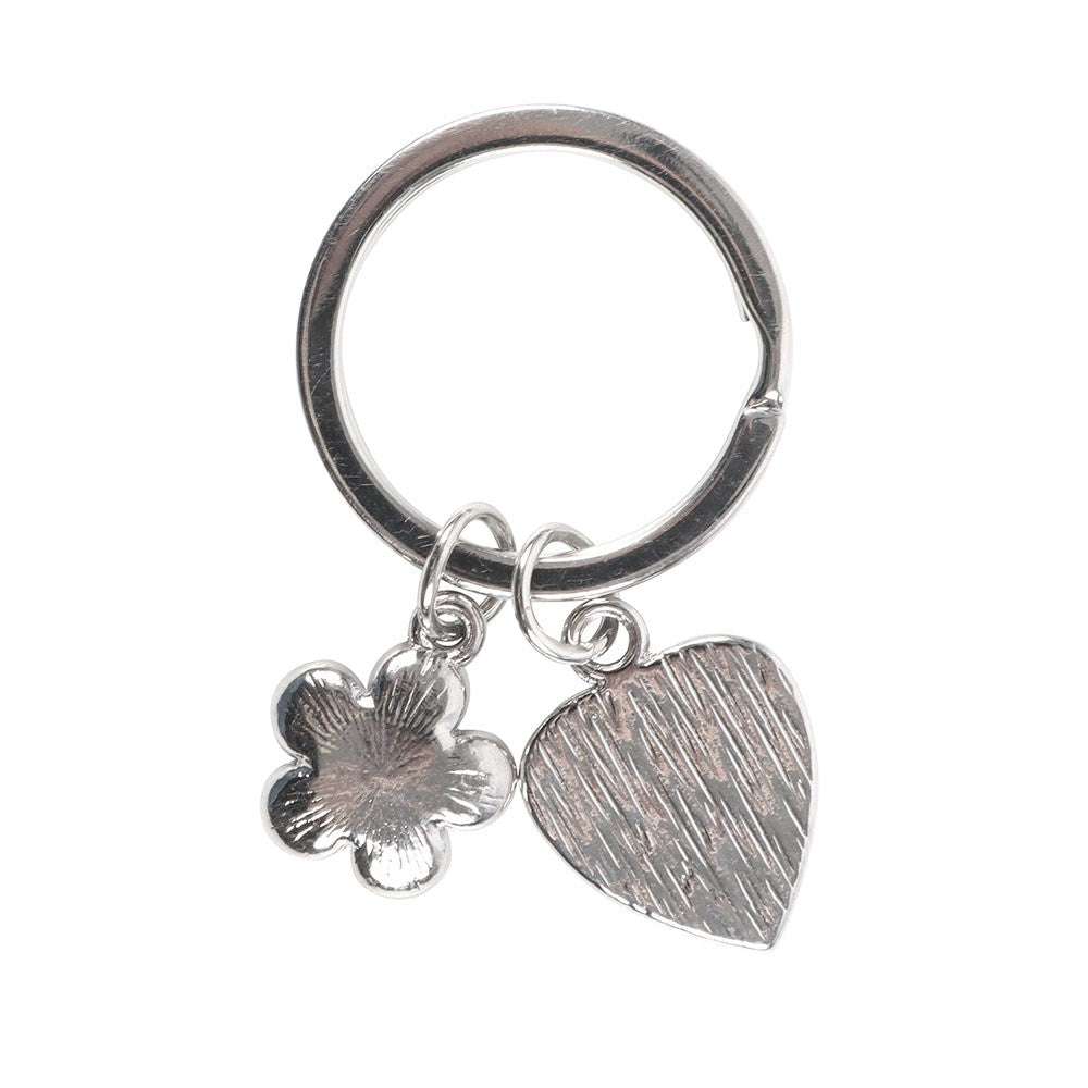 FORGET-ME-NOT FLOWER KEYRING