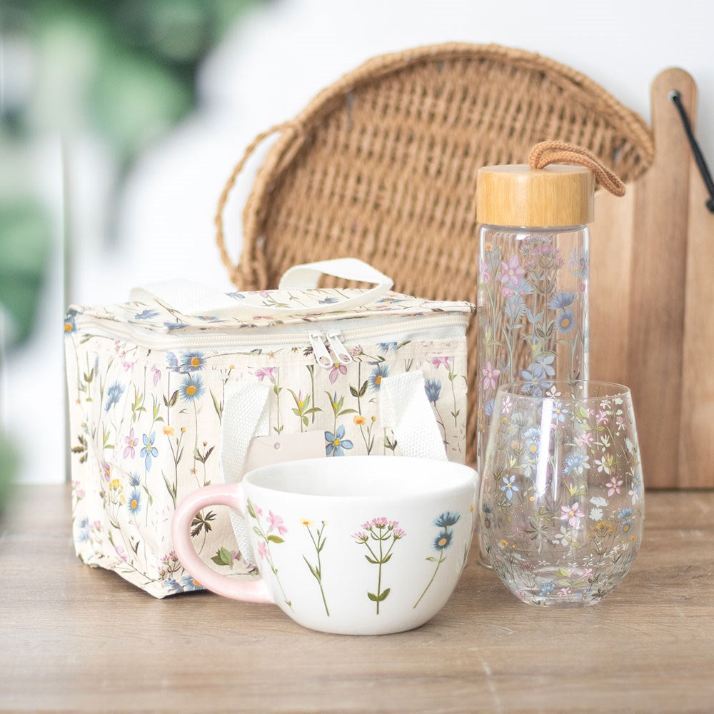 BLOOMING LOVELY FLORAL LUNCH BAG