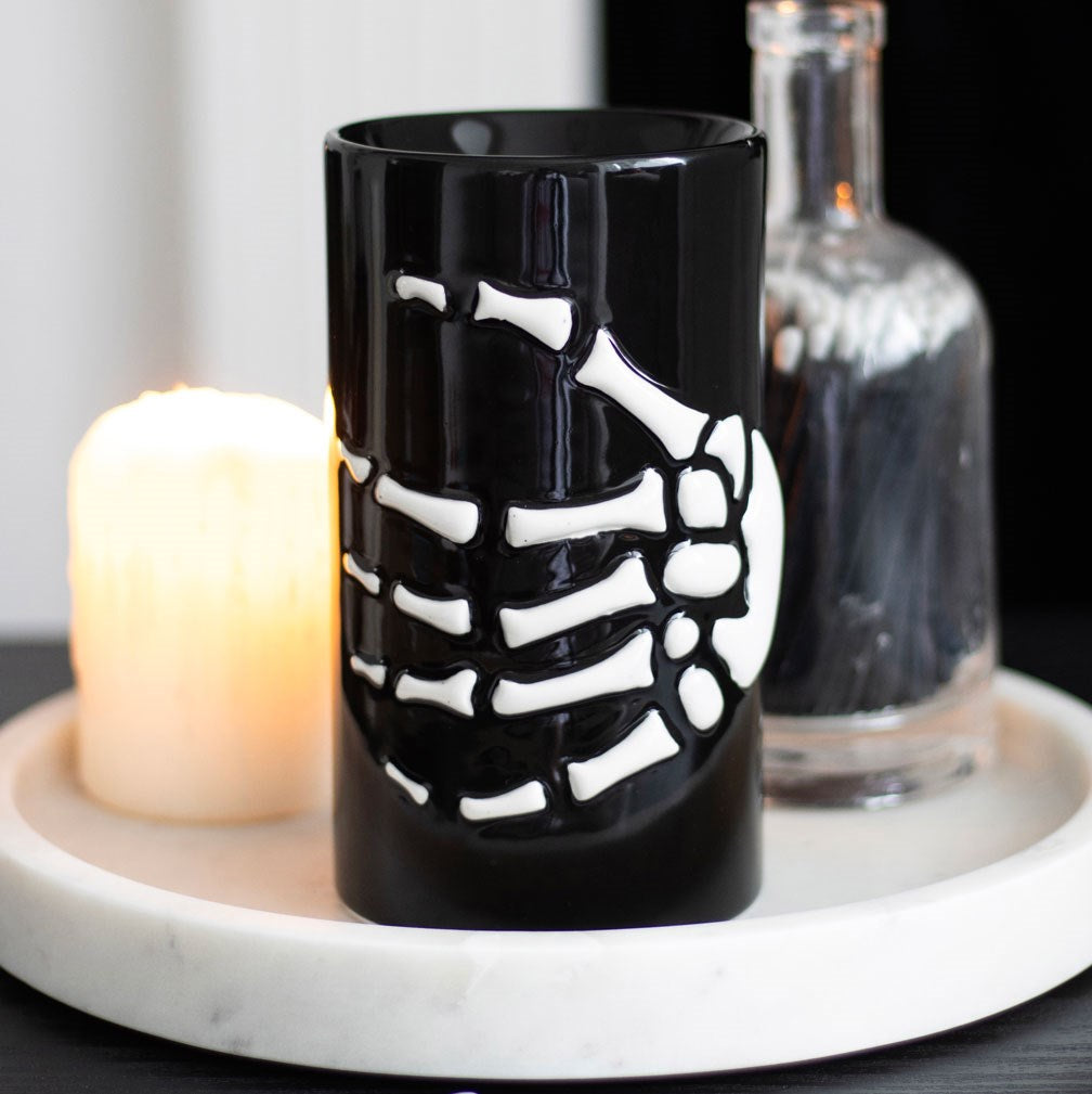 SKELETON HAND OIL BURNER