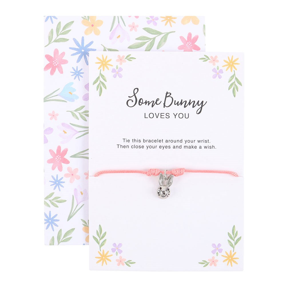 SOME BUNNY LOVES YOU CHARM BRACELET