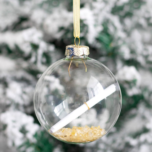 CITRINE MANIFESTATION CHRISTMAS BAUBLE KIT