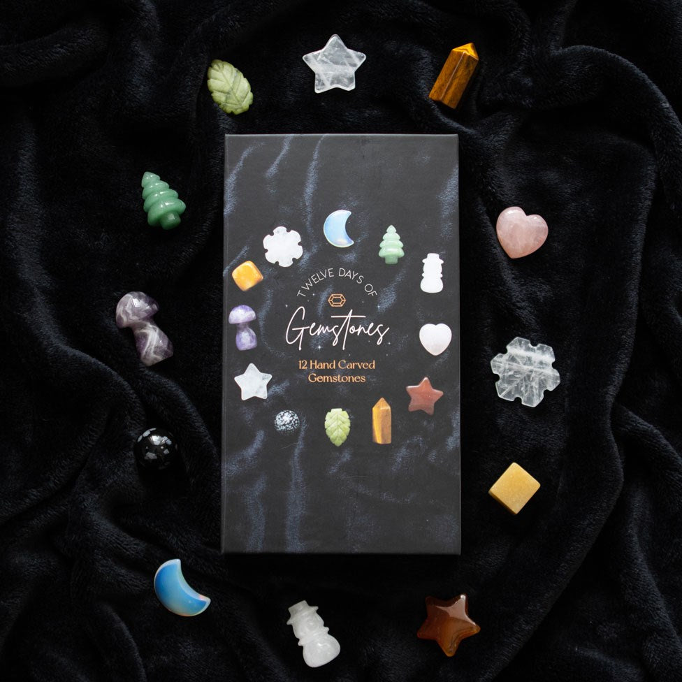 12 DAYS OF CHRISTMAS SHAPED CRYSTAL ADVENT CALENDAR