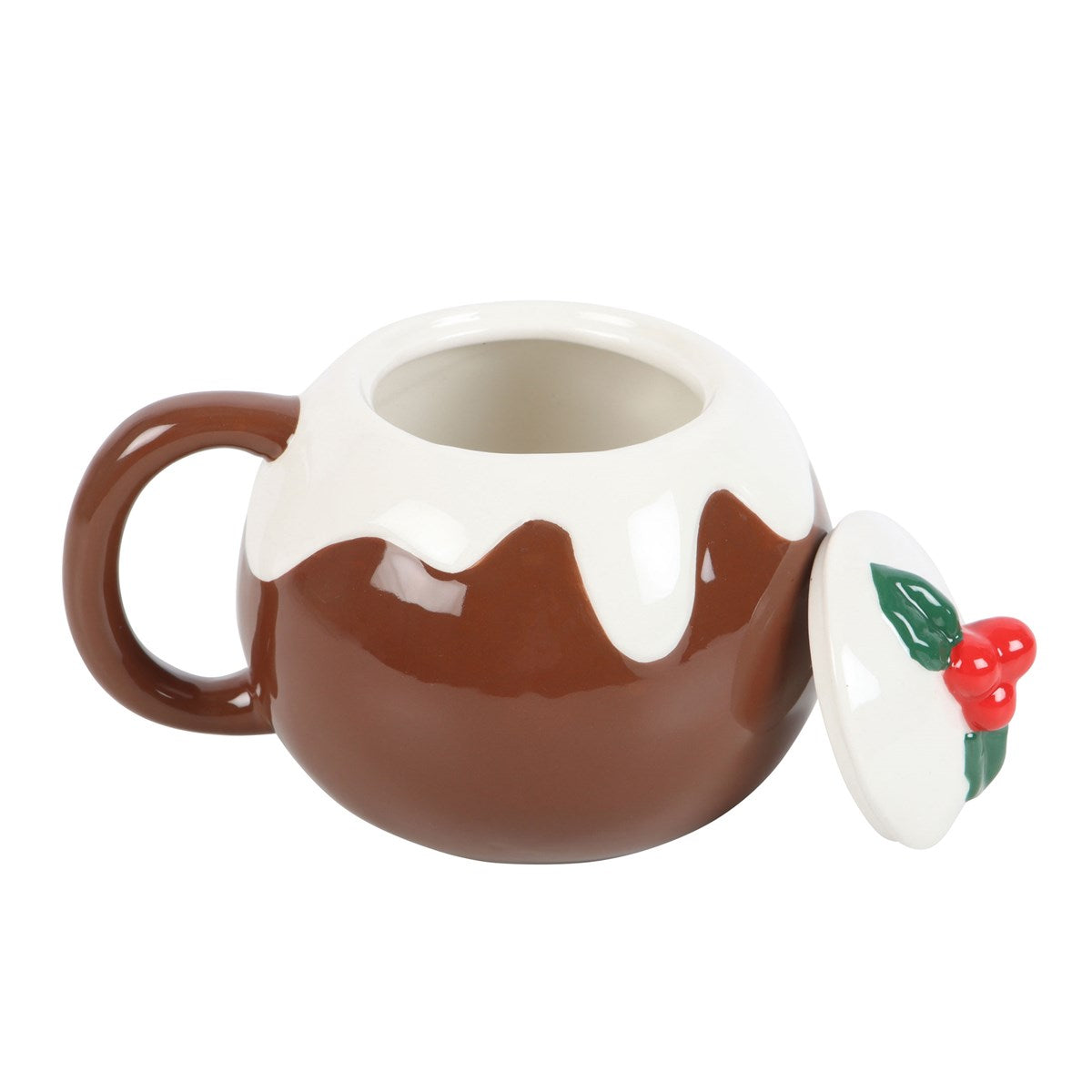 CHRISTMAS PUDDING SHAPED MUG