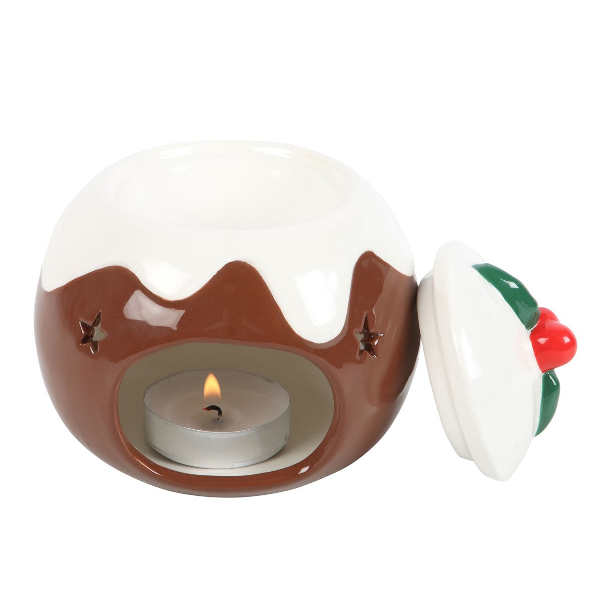 CHRISTMAS PUDDING OIL BURNER