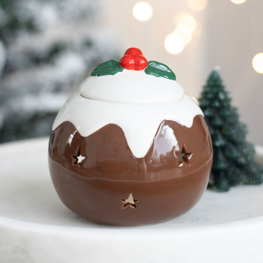 CHRISTMAS PUDDING OIL BURNER