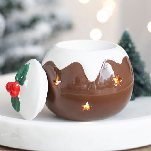 CHRISTMAS PUDDING OIL BURNER