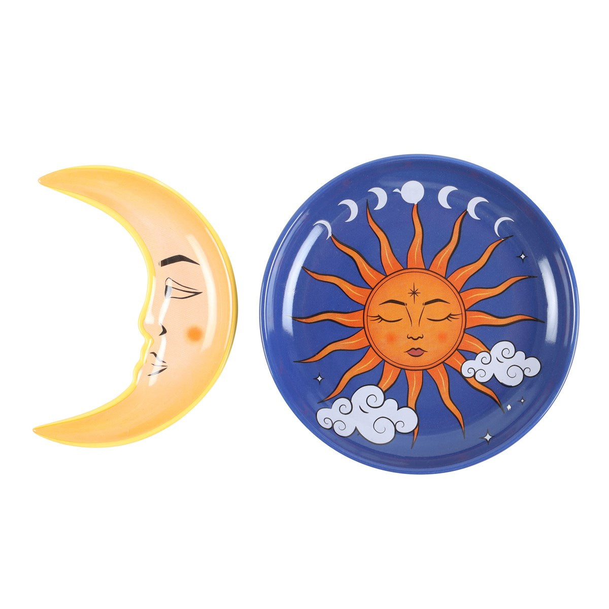 SUN AND MOON CELESTIAL STACKING TRINKET DISH