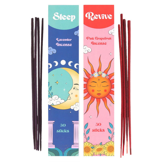 SET OF 2 SLEEP & REVIVE INCENSE STICK SETS
