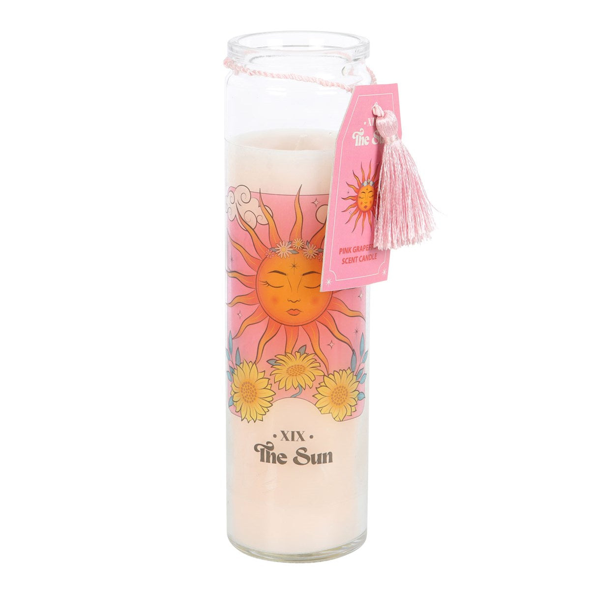 THE SUN PINK GRAPEFRUIT TUBE CANDLE