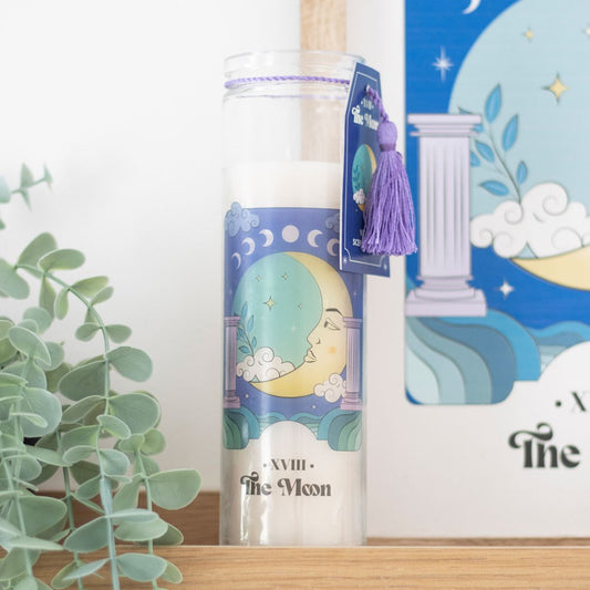 THE MOON VIOLET TUBE CANDLE