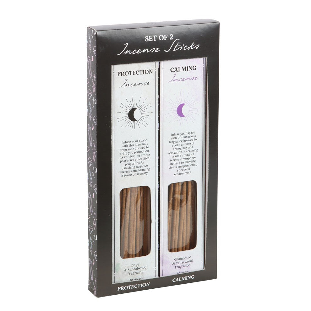 SET OF 2 CALMING & PROTECTION INCENSE STICK SETS