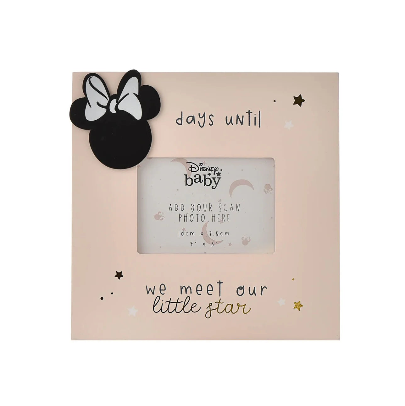 DISNEY MINNIE SCAN FRAME WITH COUNTDOWN PINK