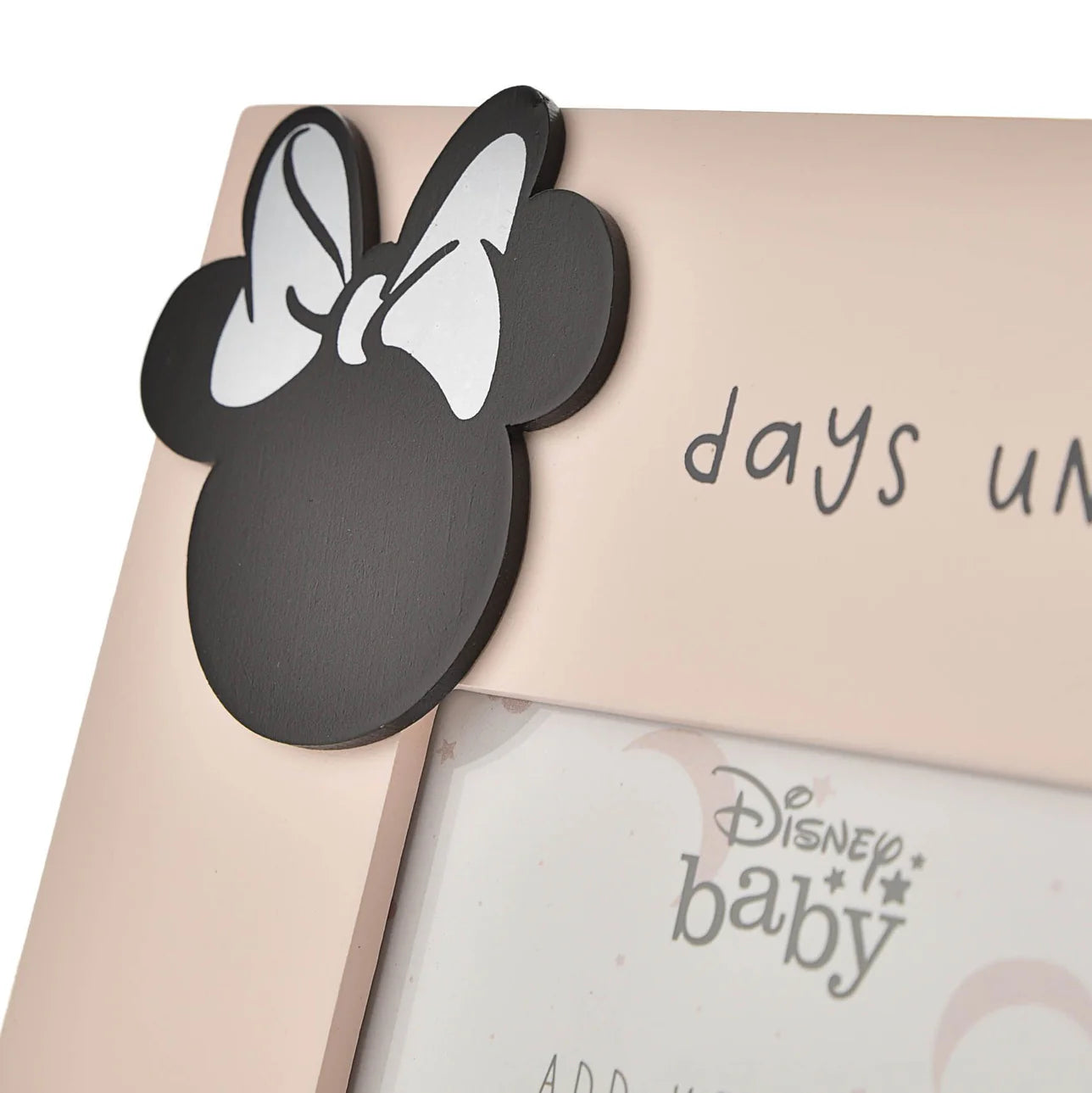 DISNEY MINNIE SCAN FRAME WITH COUNTDOWN PINK