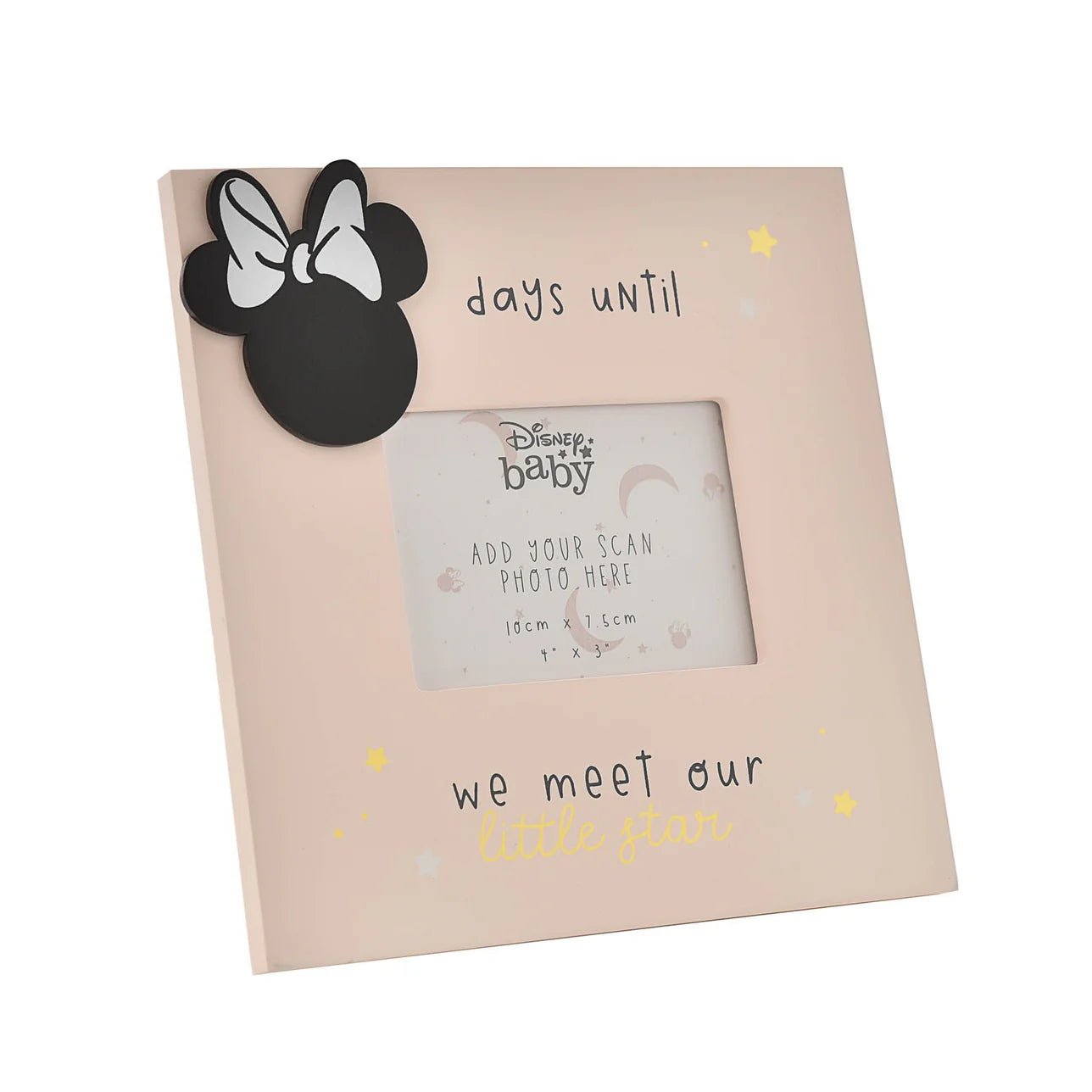 DISNEY MINNIE SCAN FRAME WITH COUNTDOWN PINK