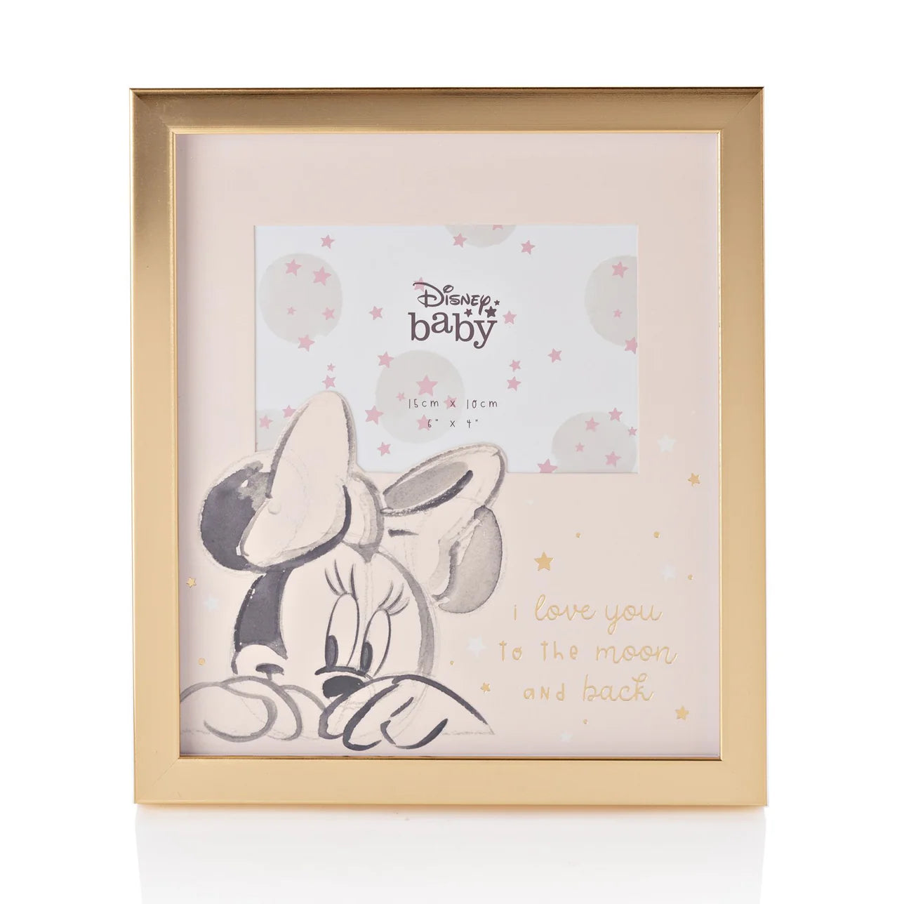 DISNEY PHOTO FRAME - MINNIE 6" X 4"