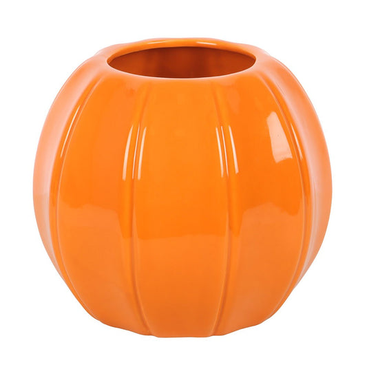 ORANGE PUMPKIN VASE
